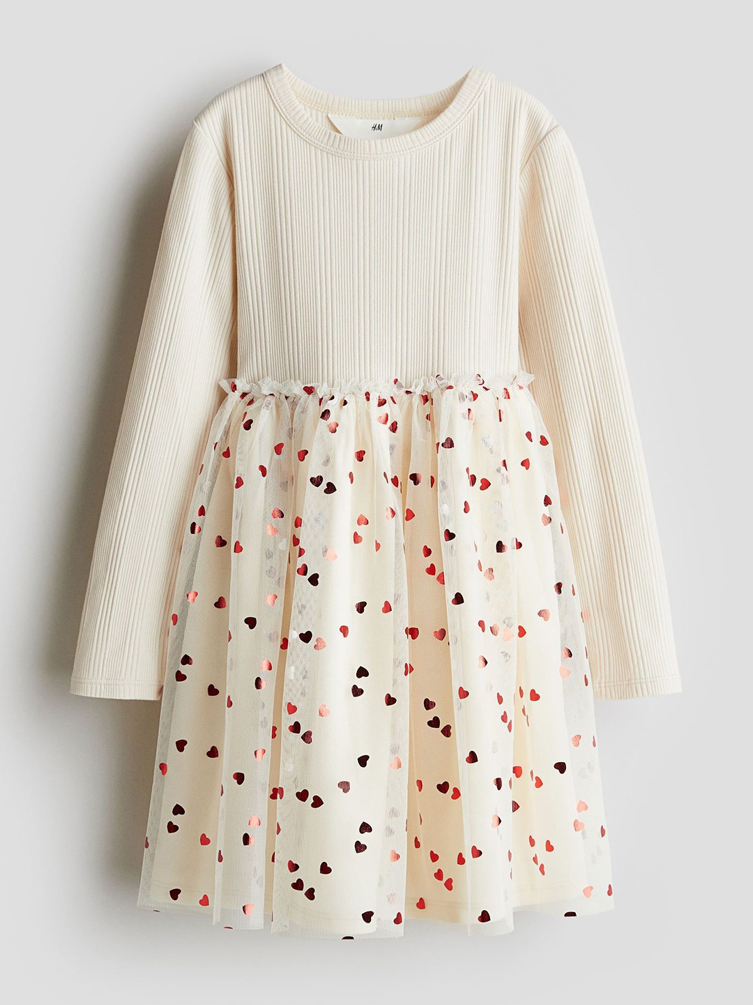 

H&M Tulle Dress, Beige