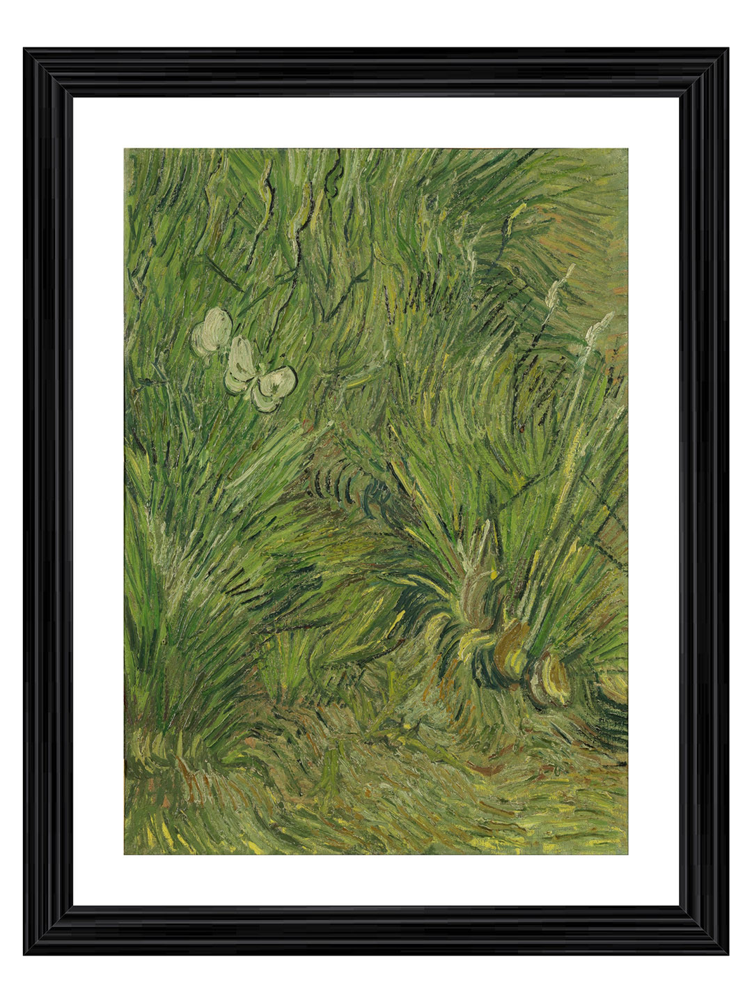 

Adventures India Black & Green Floral and Botanical Wooden Painting Wall Art