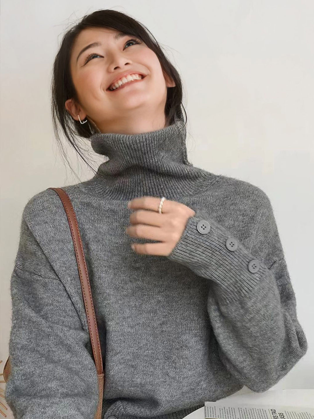 

StyleCast Sweater, Grey