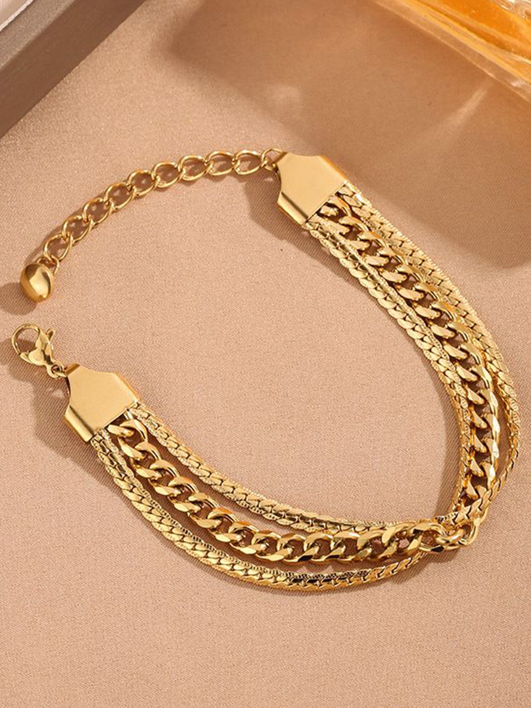 

Just Lil Things Gold-Plated Multistrand Bracelet