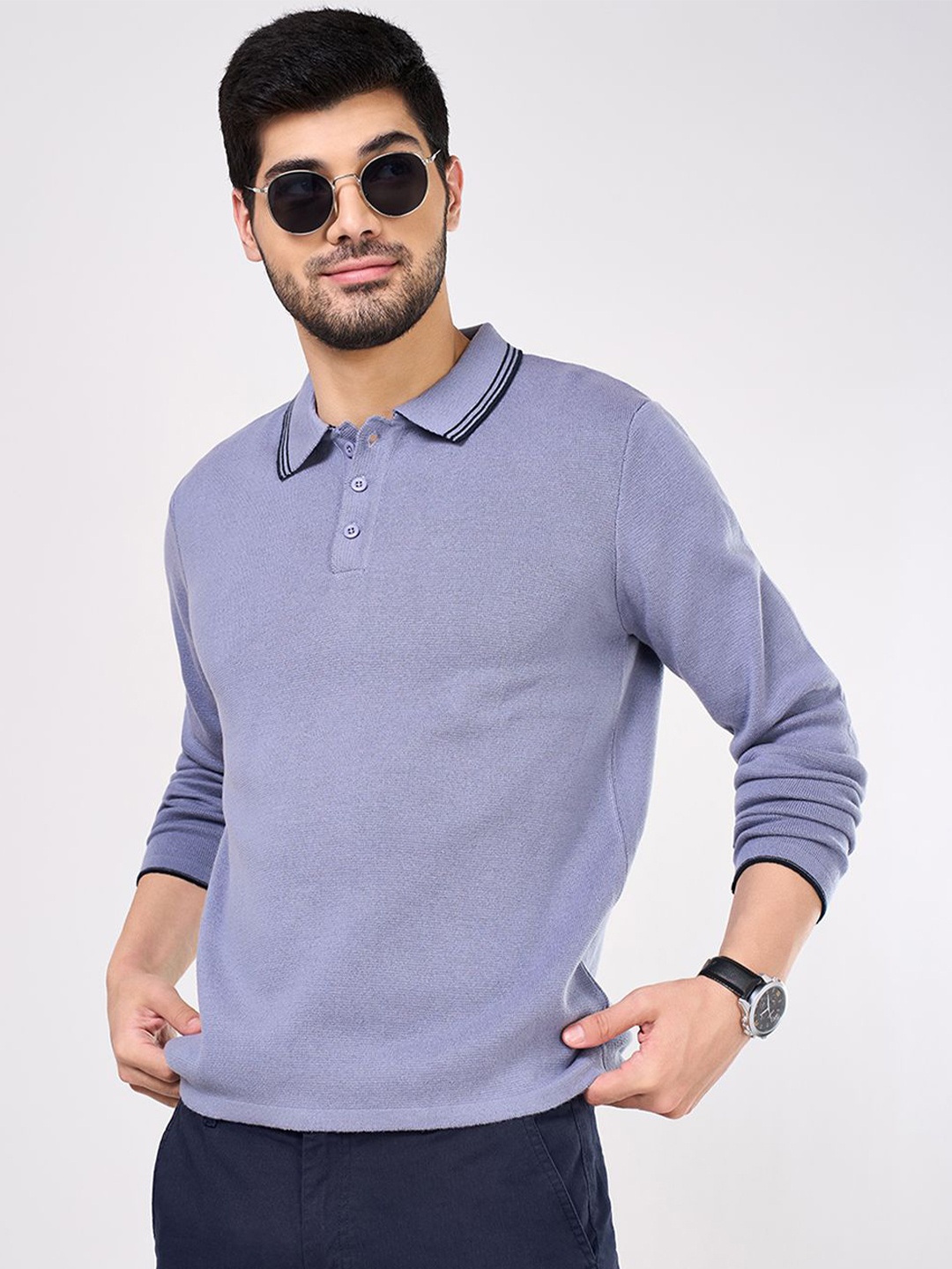 

BYFORD by Pantaloons Men Pullover, Blue