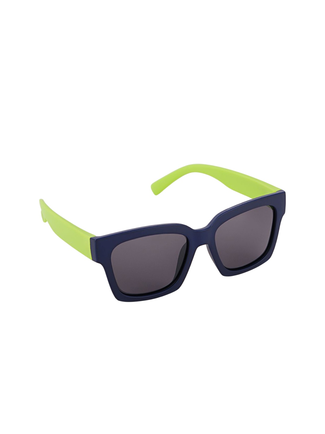 

DukieKooky Unisex Kids Square Sunglasses with UV Protected Lens, Black