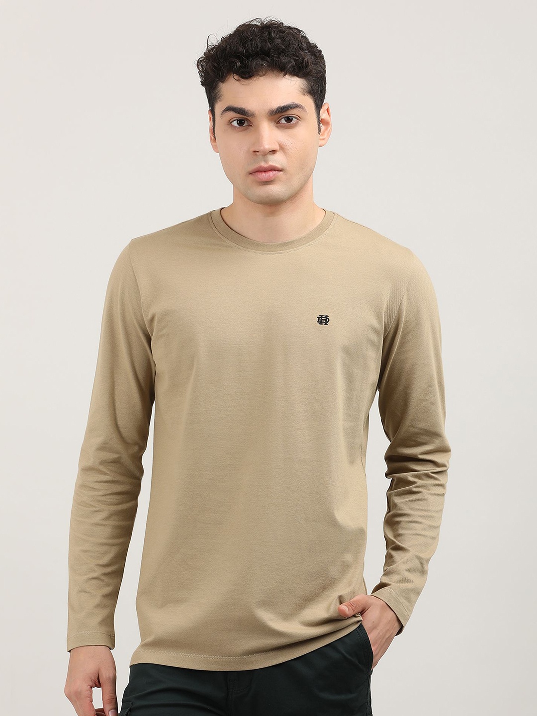 

DRAGON HILL Men Sweatshirt, Khaki