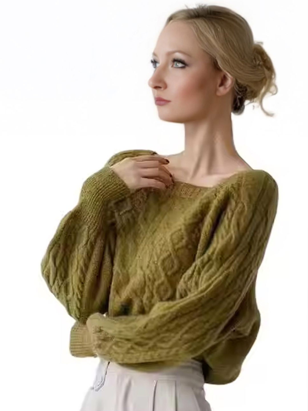 

StyleCast Sweater, Green