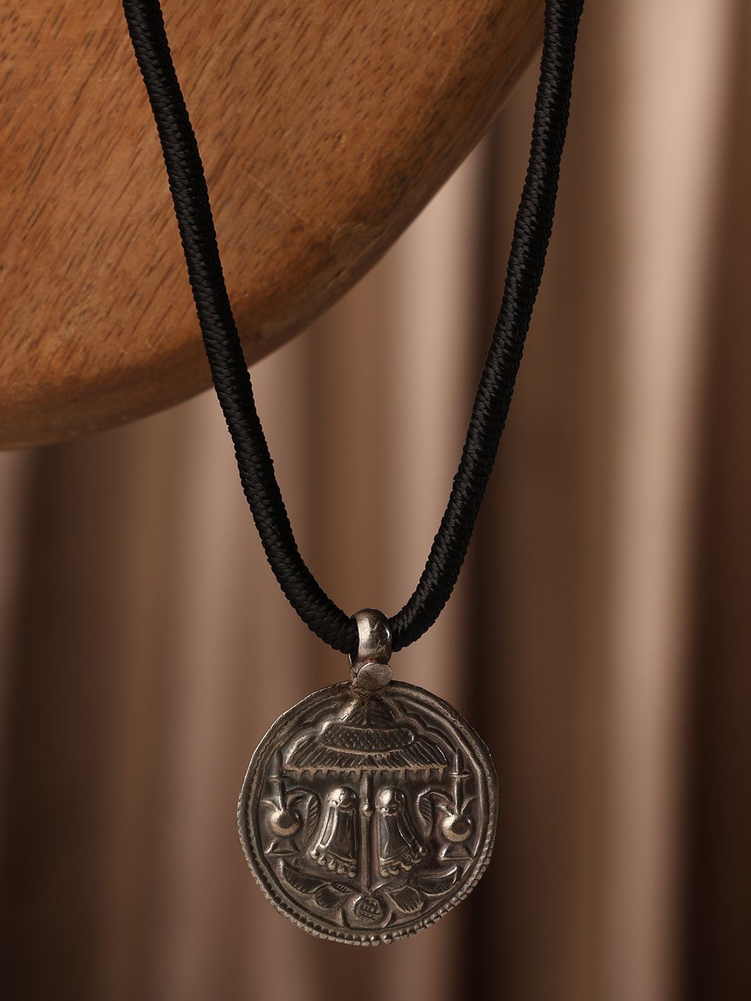 

VENI 92.5 Sterling Silver-Plated Pendant With Chain
