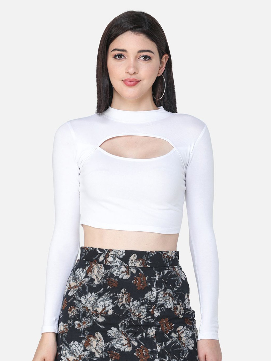 

SCORPIUS Crop Top, White