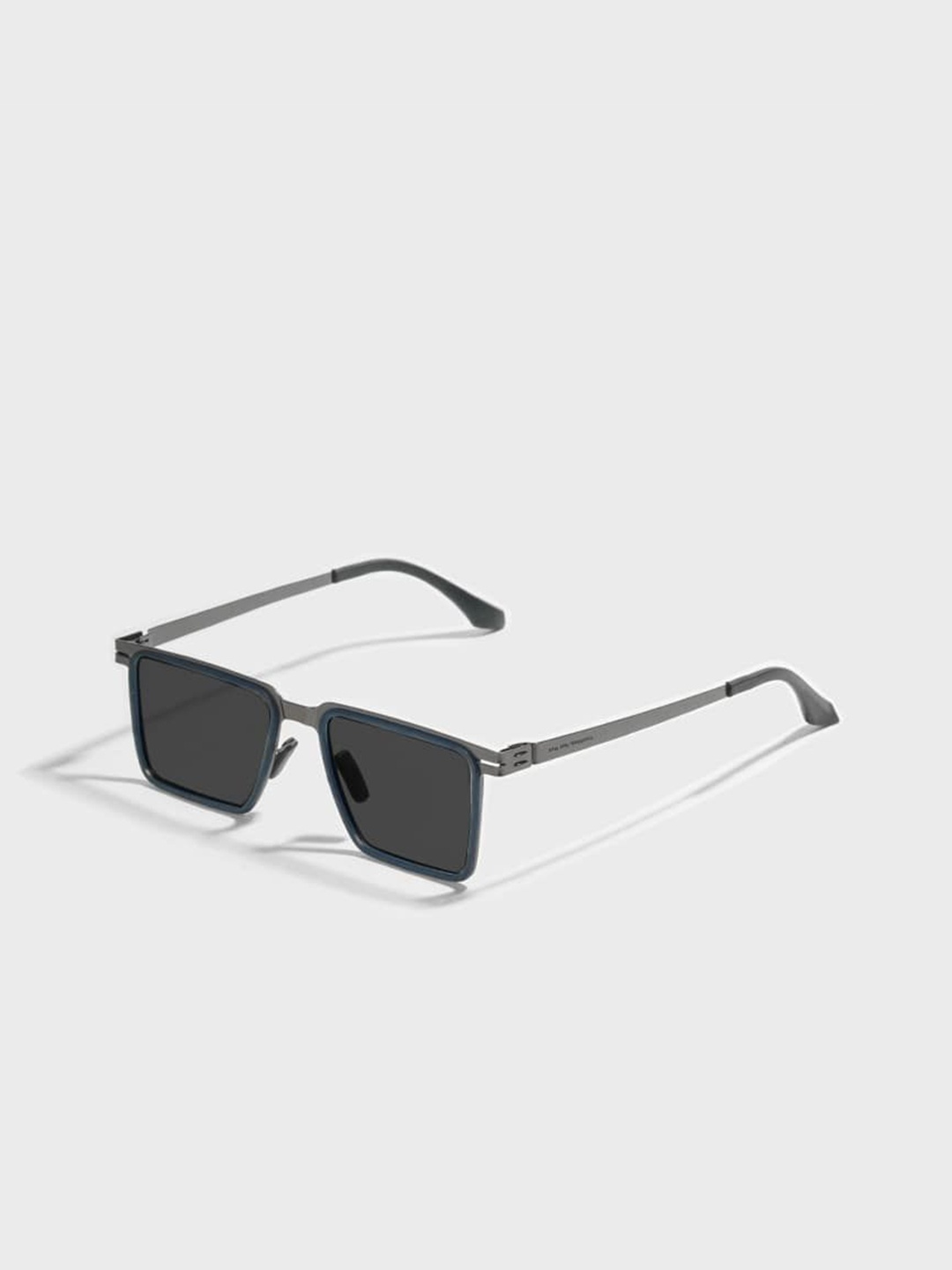 

SAM & MARSHALL Unisex Rectangle Sunglasses with Polarised and UV Protected Lens, Grey