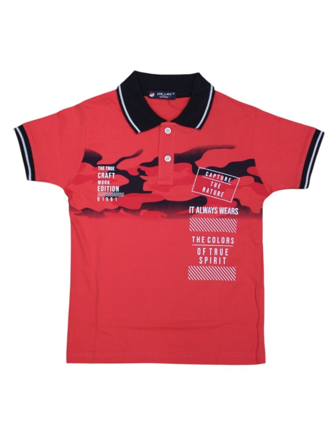 

Little Marco Boys T-shirt, Red