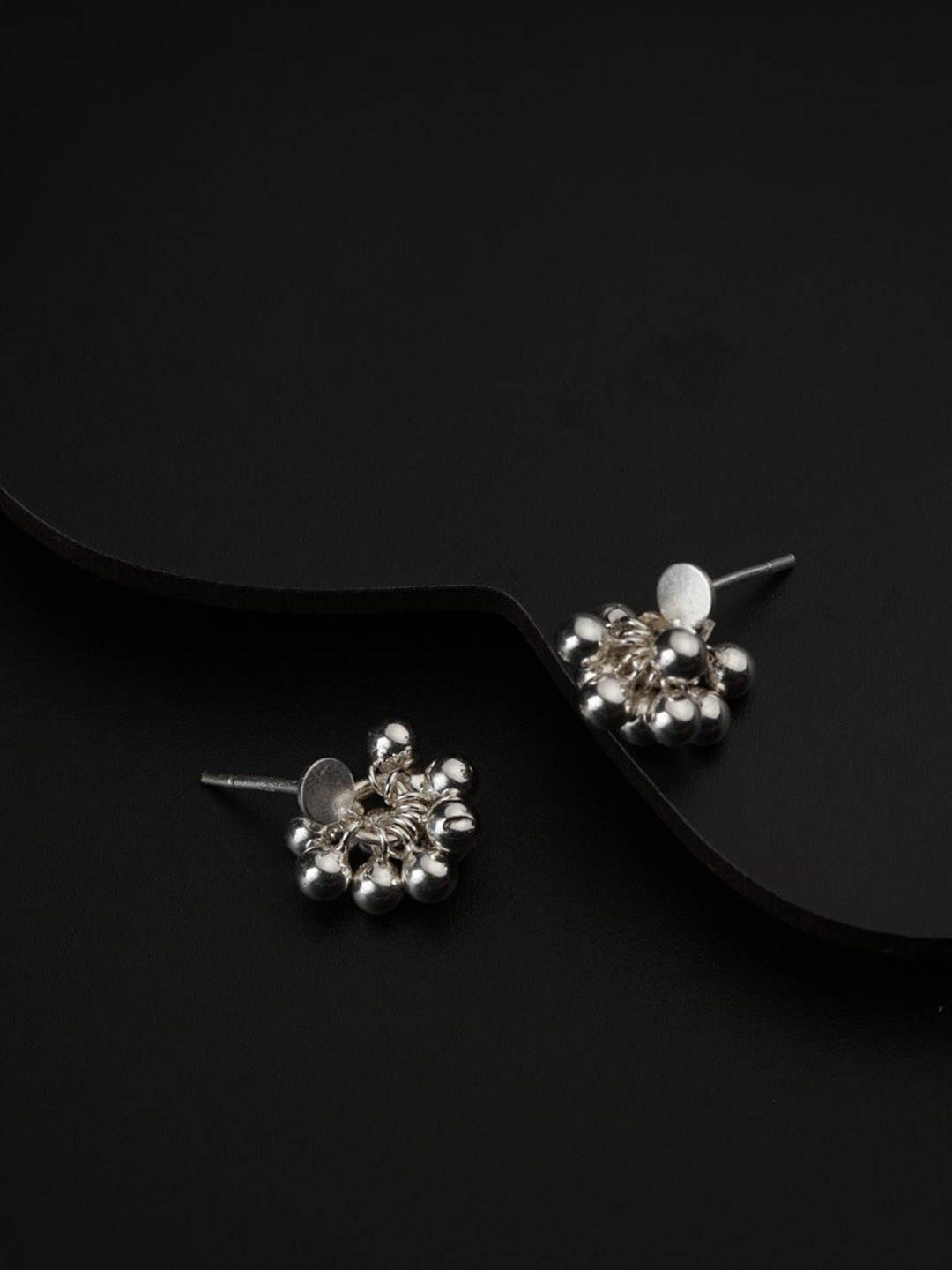 

House of Aadyaa 925 Sterling Silver Classic Studs Earrings