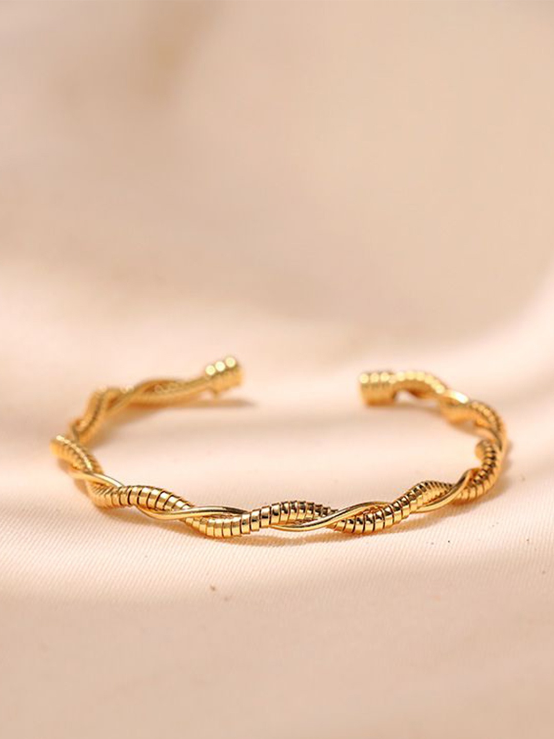 

Just Lil Things Cuff Bracelet, Gold