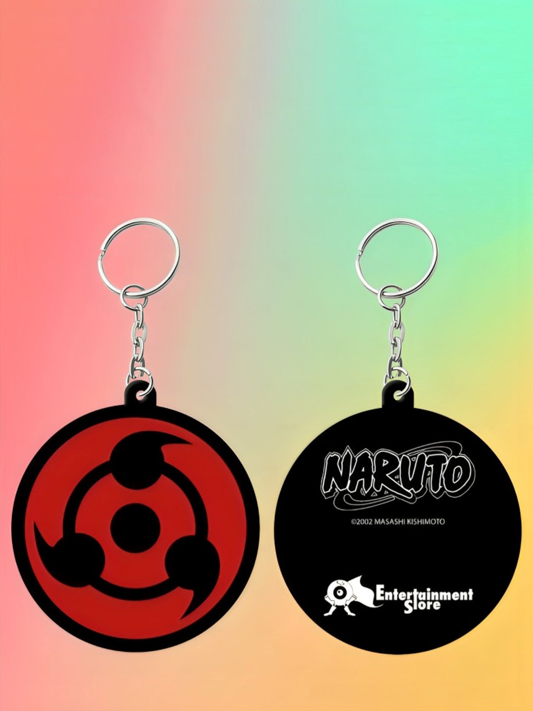 

Entertainment Naruto Sharinagan Doubleside Keychain, Red