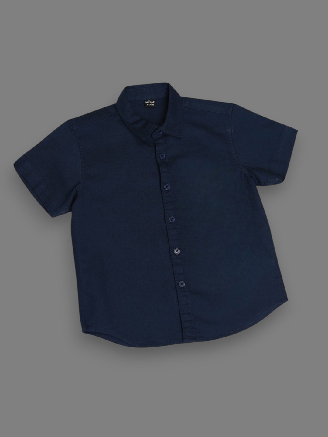 

BAESD Boys Classic Opaque Formal Shirt, Navy blue