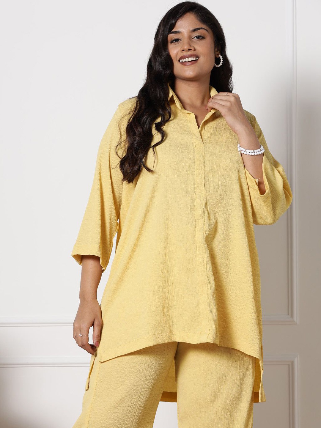 

LetsDressUp Longline Top, Yellow