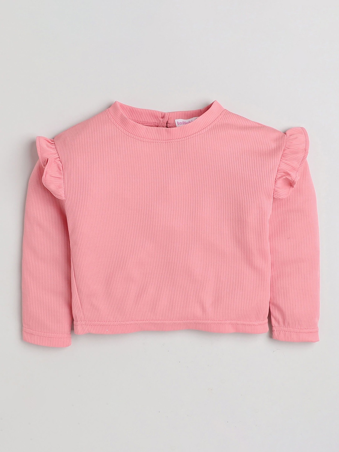 

taffykids Girls Top with Trousers, Peach