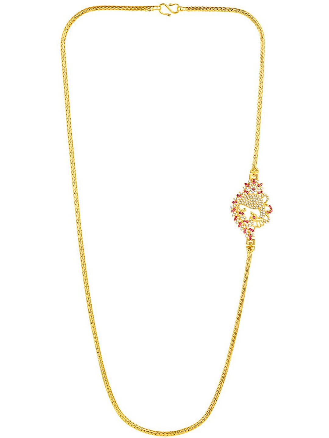 

Peora Gold-Plated Cubic Zirconia Studded Chain