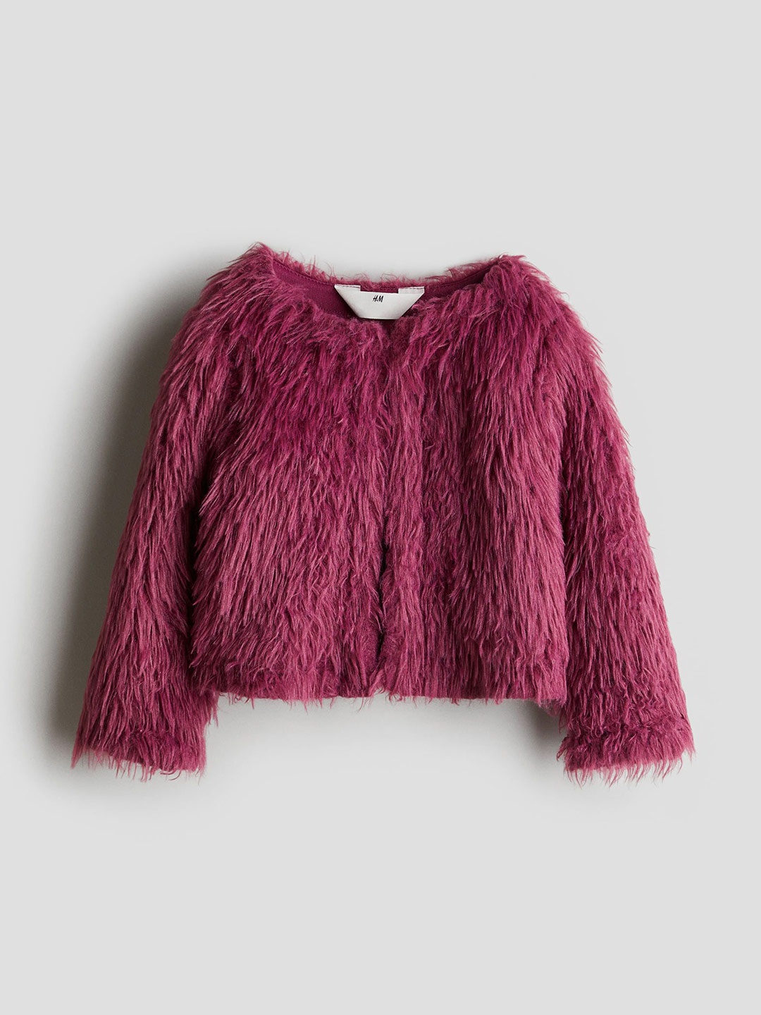 

H&M Fluffy Cardigan, Pink