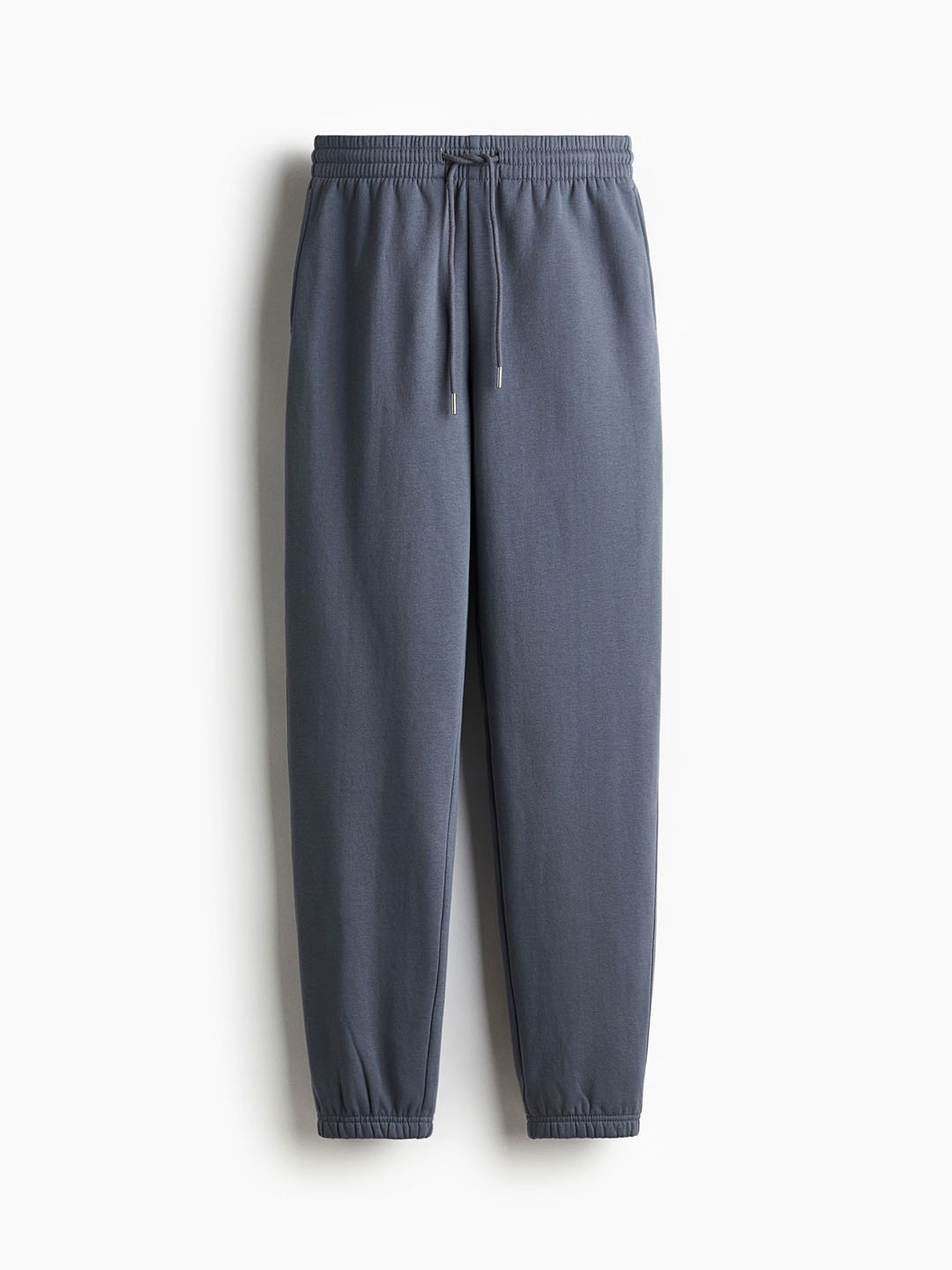 

H&M Women Cotton-Blend Sweatpants, Grey