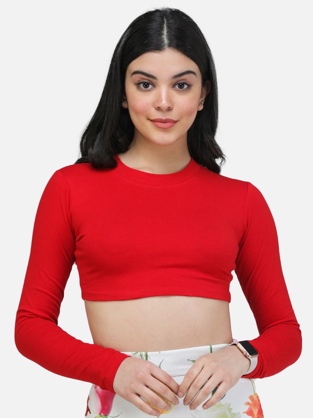 

SCORPIUS Crop Top, Red