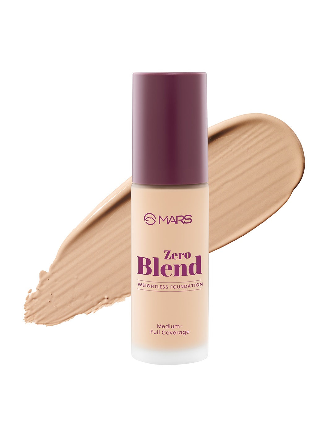 

MARS Zero Blend Weightless Buildable Foundation 30ml - Caramel Glow 07, Beige