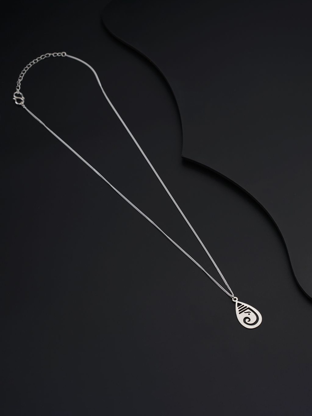 

House of Aadyaa Sterling Silver Pendants with Chains