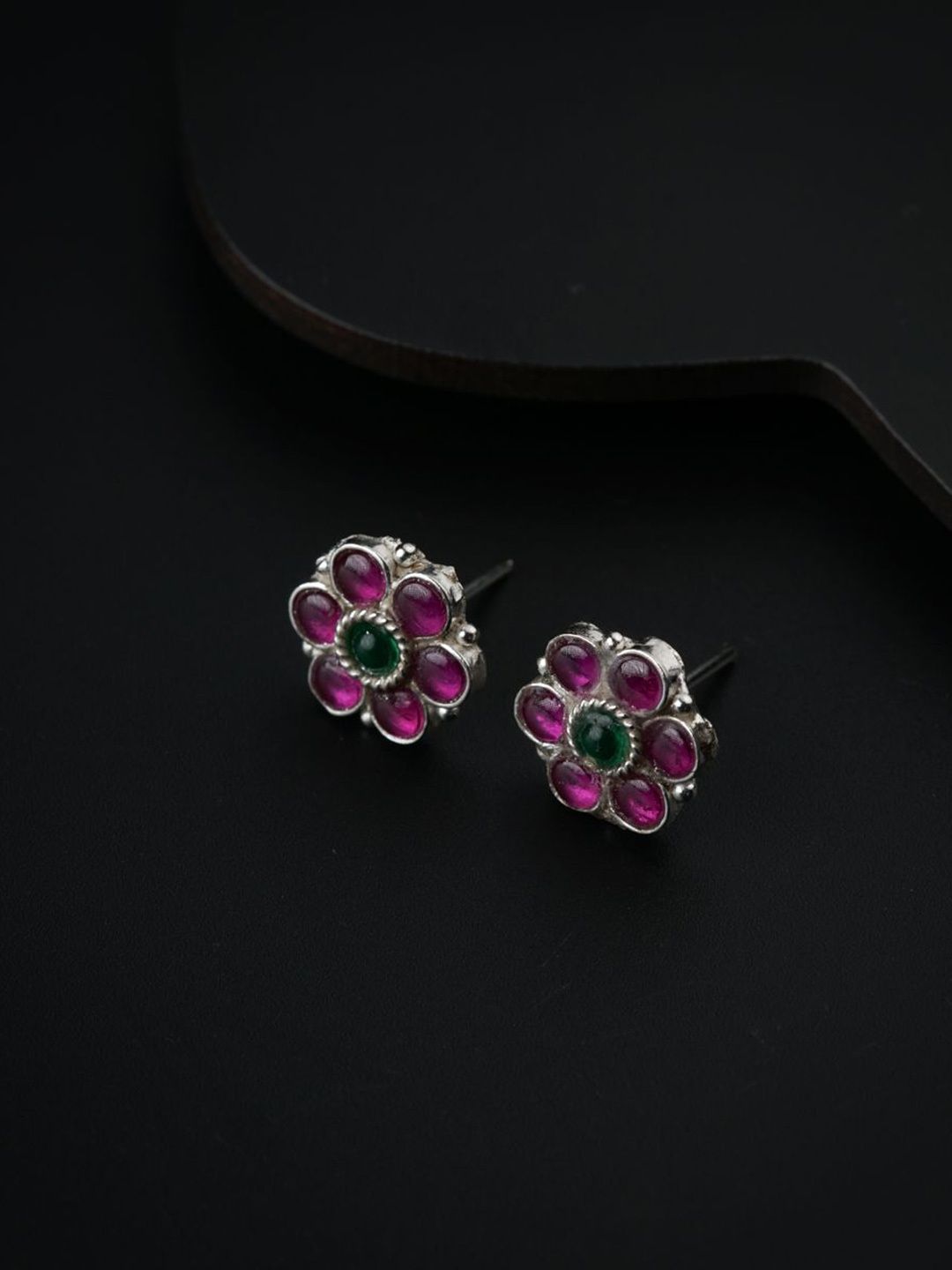 

House of Aadyaa 925 Sterling Silver Classic Studs Earrings