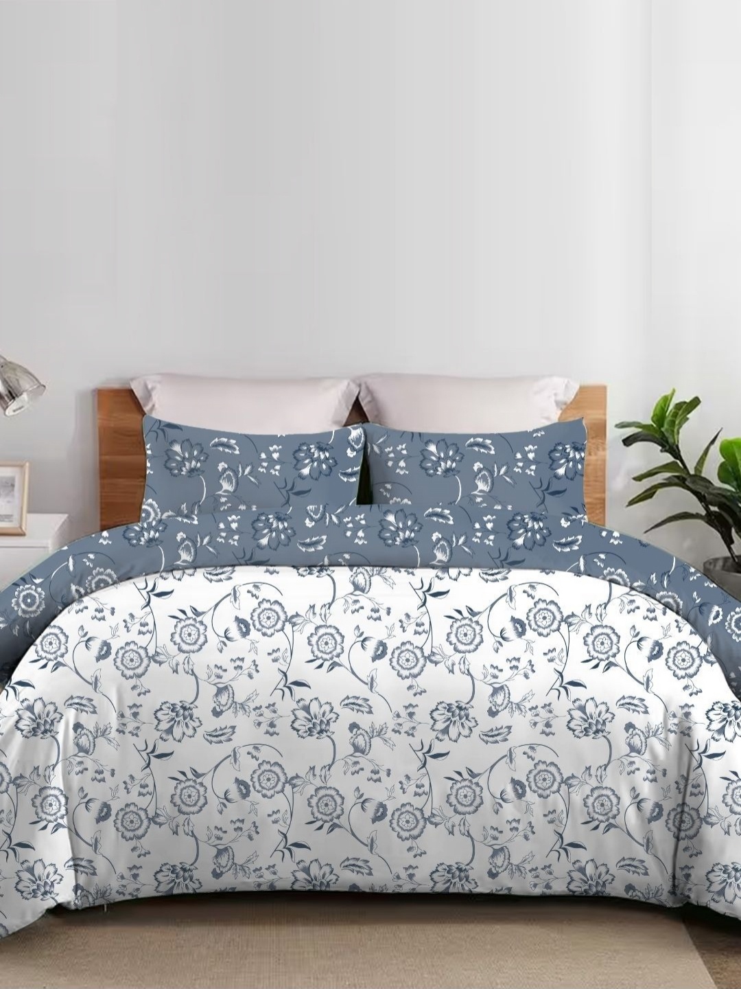 

Sleeping Owls- because your sleep matters White Printed 400 GSM Double Bed Comforter