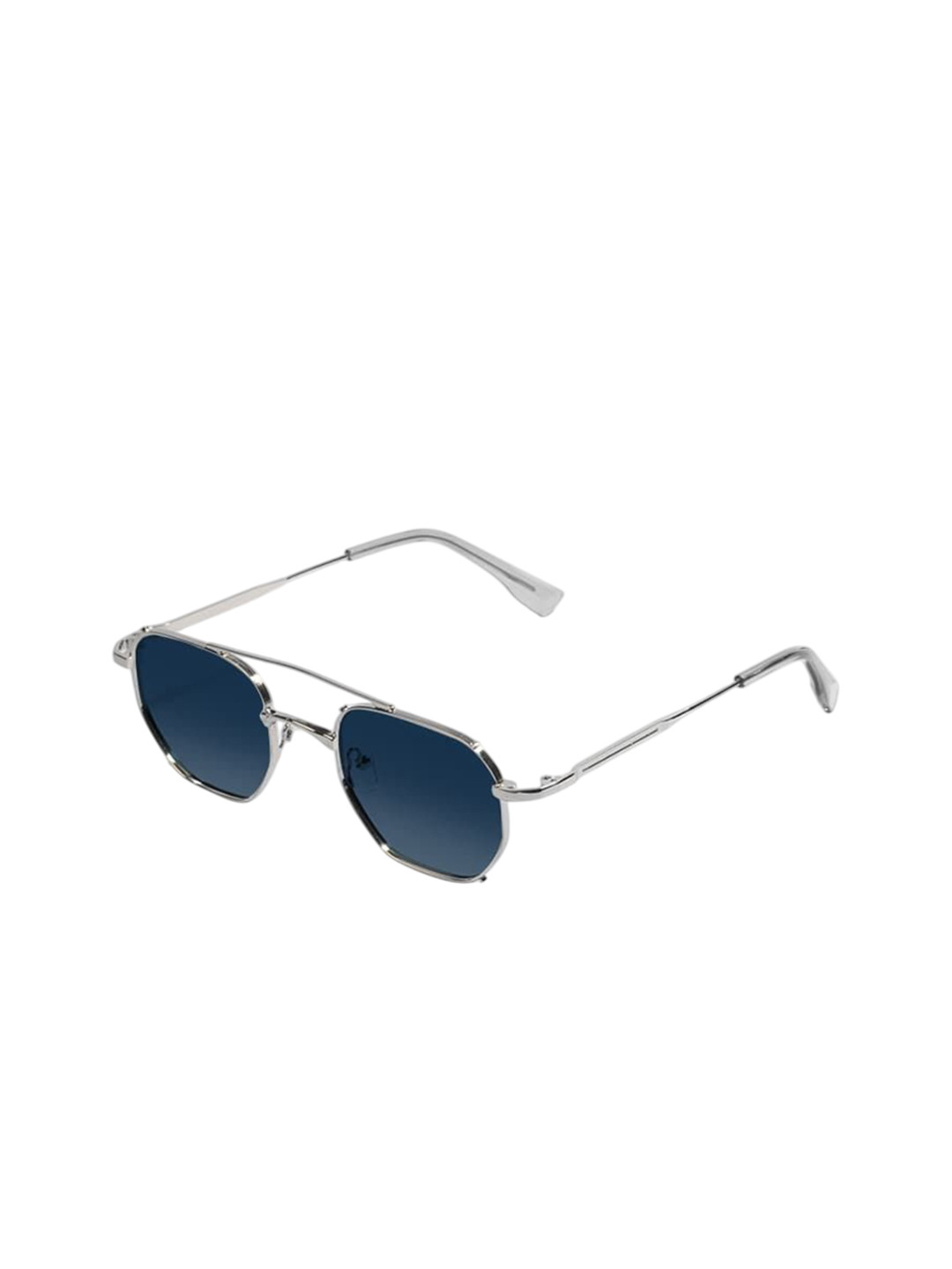 

SAM & MARSHALL Unisex Oversized Sunglasses with Polarised and UV Protected Lens, Silver