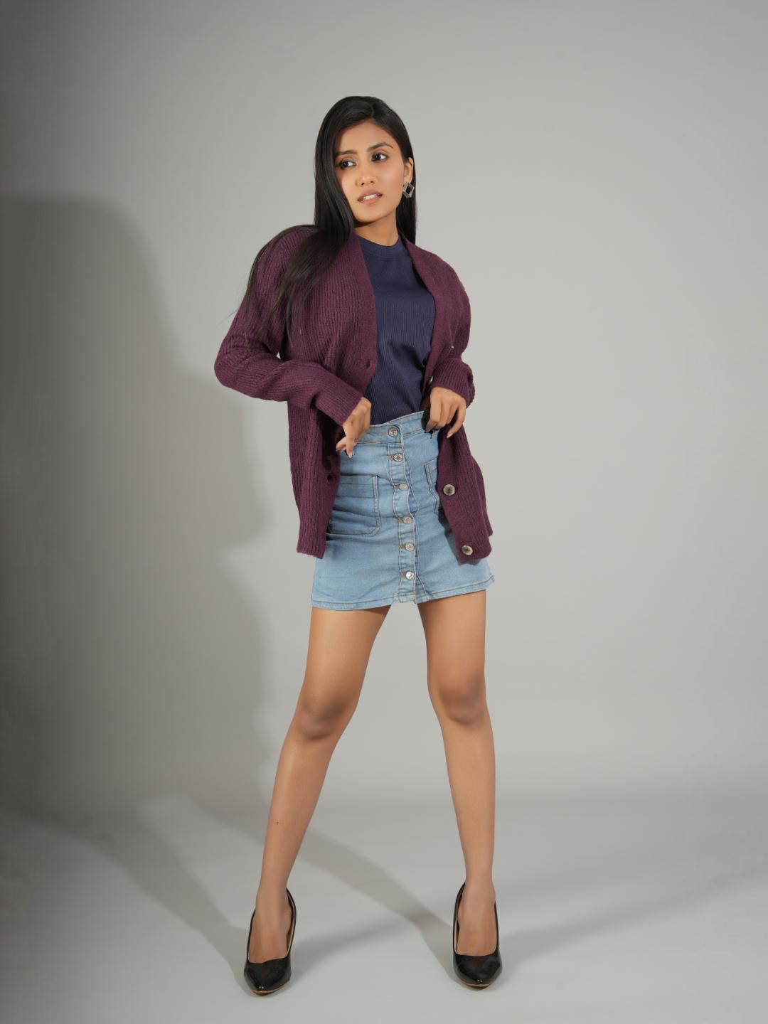 

Kotty Women Cardigan, Maroon