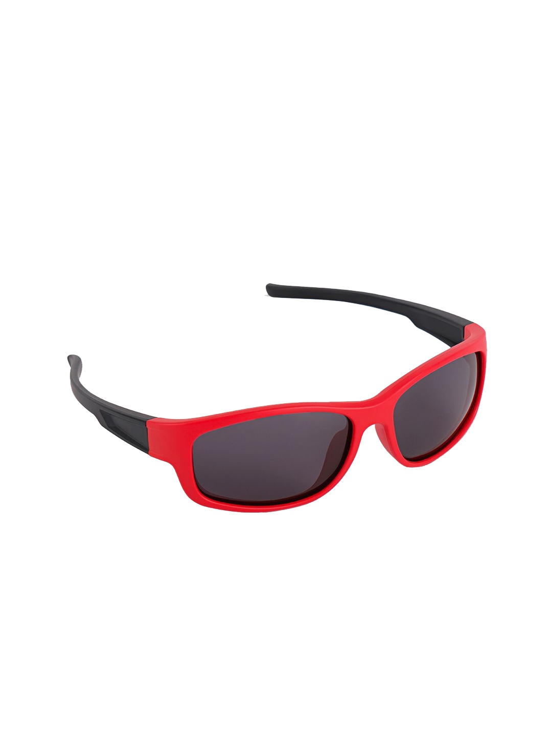 

DukieKooky Unisex Kids Sports Sunglasses with UV Protected Lens, Black