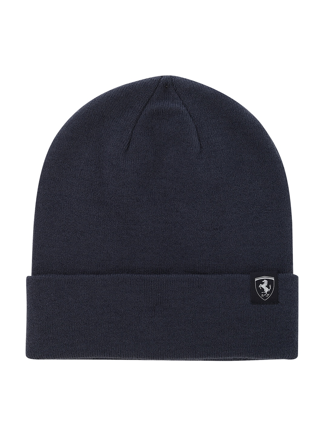 

PUMA Motorsport Unisex Ferrari SPTWR Style Classic Cuff Beanie, Navy blue