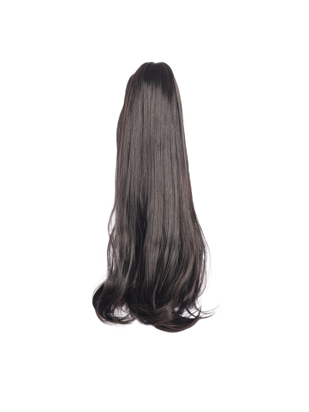 

AHS Clip In Wavy Ponytail Highlight Hair Extension - Brown