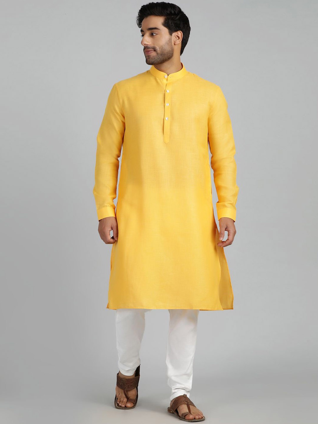 

Modi Kurta Men Kurtas, Yellow