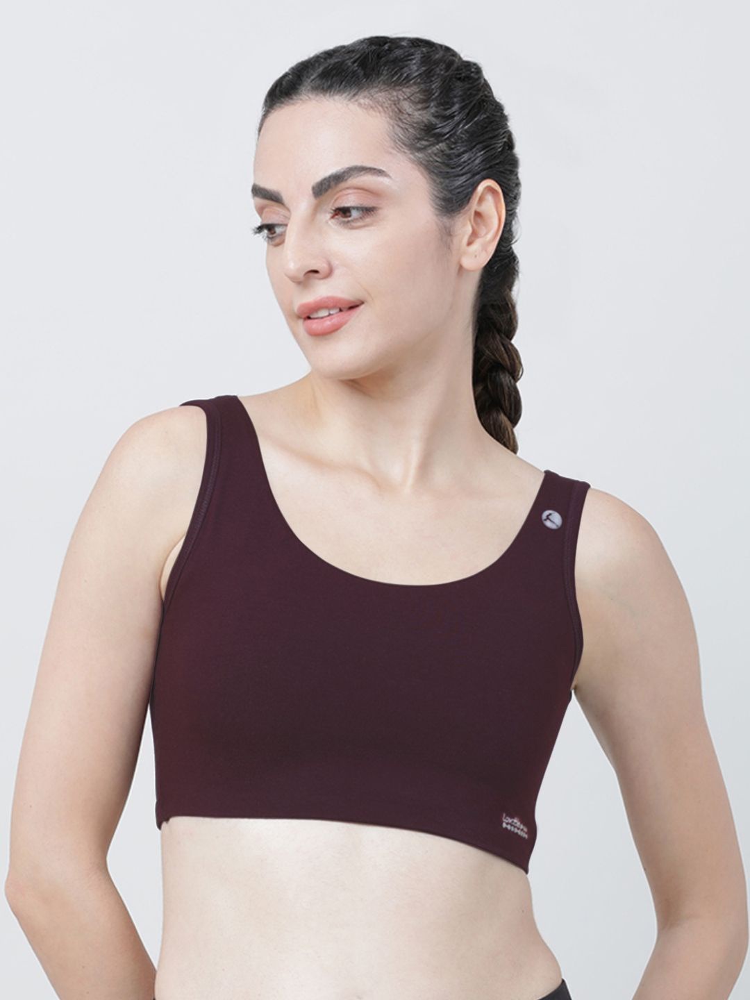 

Lovable Sport Removable Padding Full Coverage Bra, Burgundy
