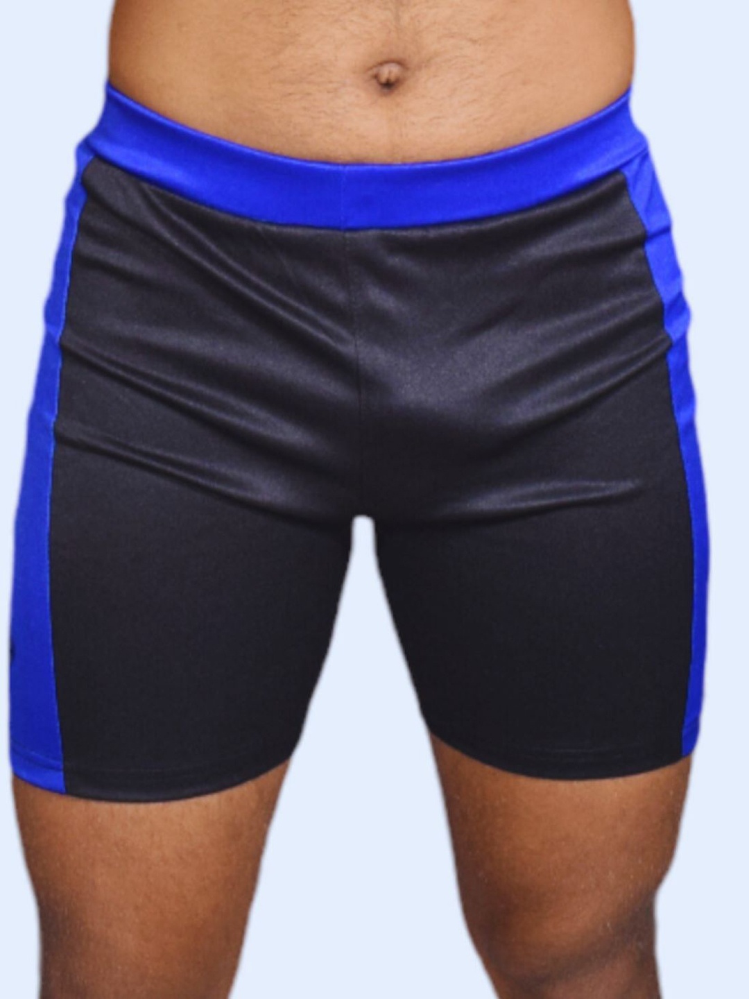 

Aqua Holic Colourblocked Swim Shorts, Blue