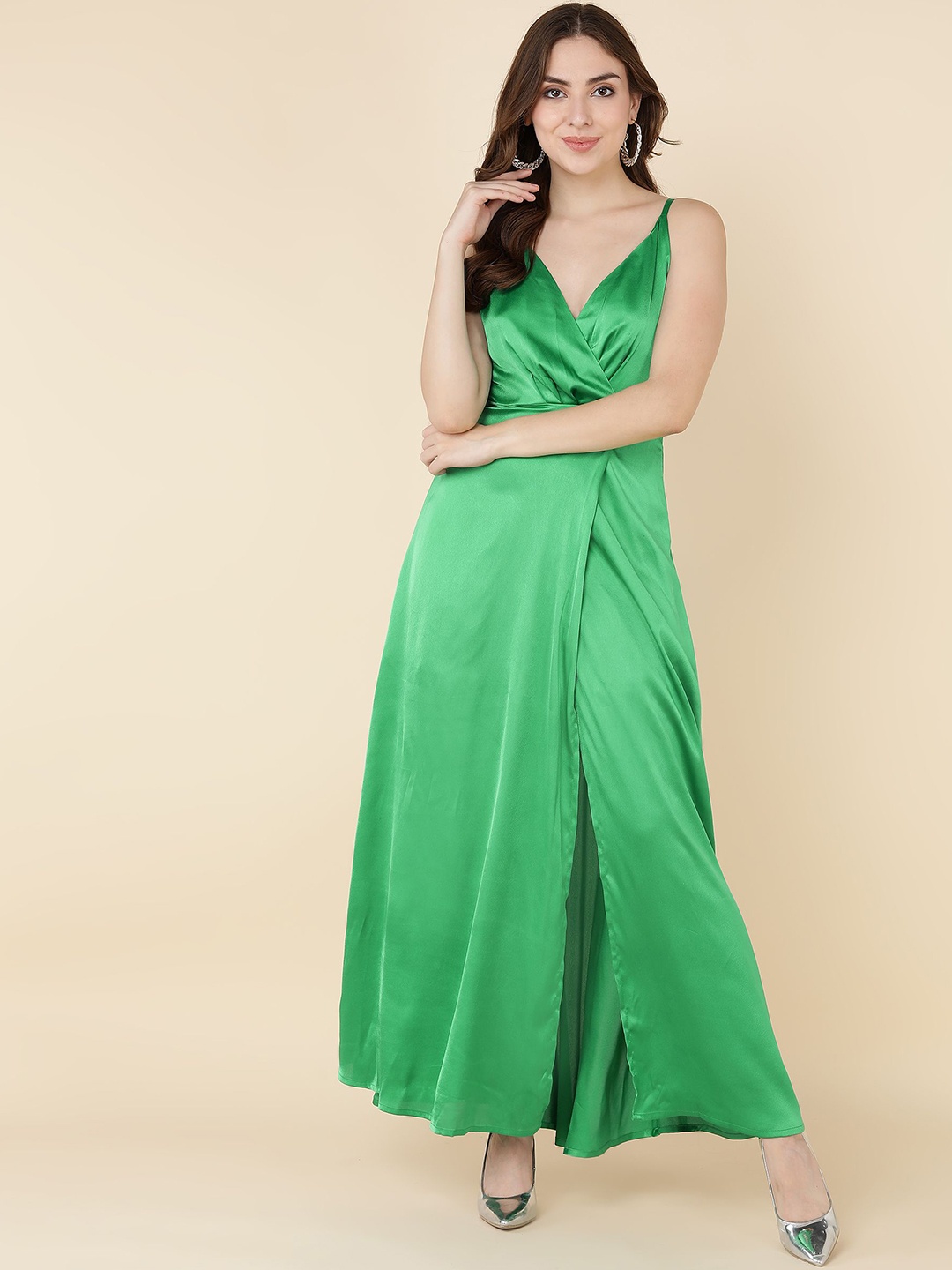 

DODO & MOA Georgette Maxi Dress, Green