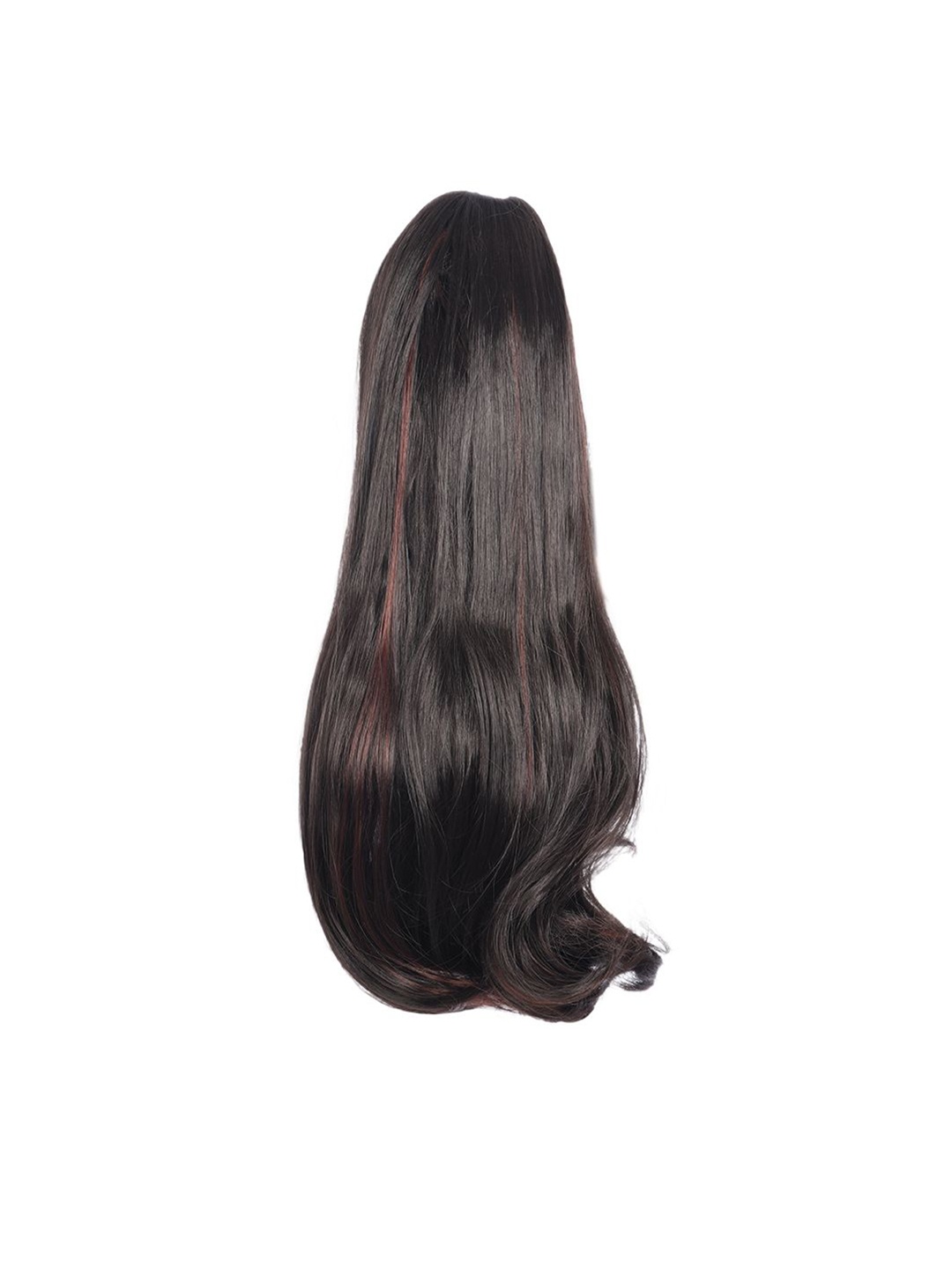 

AHS Clip In Wavy Ponytail Highlight Hair Extension - Brown Highlights, Multi