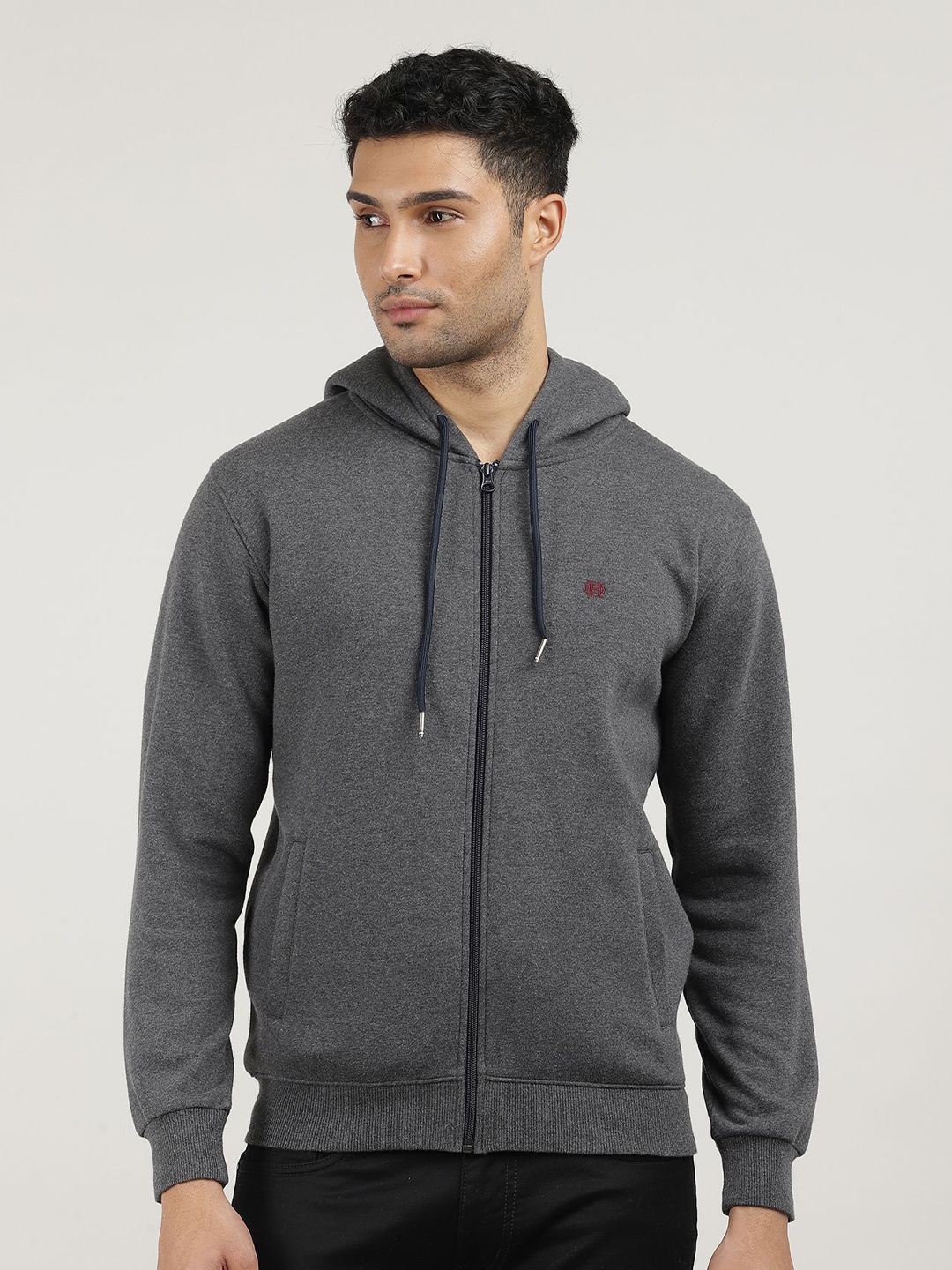 

DRAGON HILL Men Hooded Sweatshirt, Grey