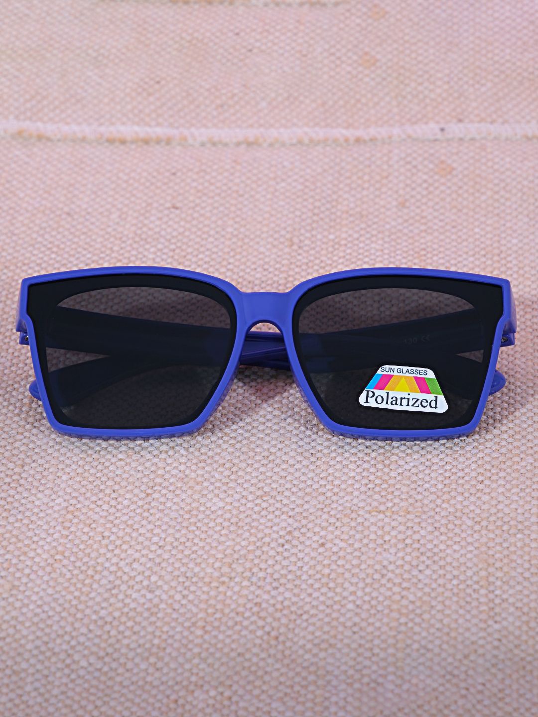 

DukieKooky Unisex Kids Square Sunglasses with UV Protected Lens, Black