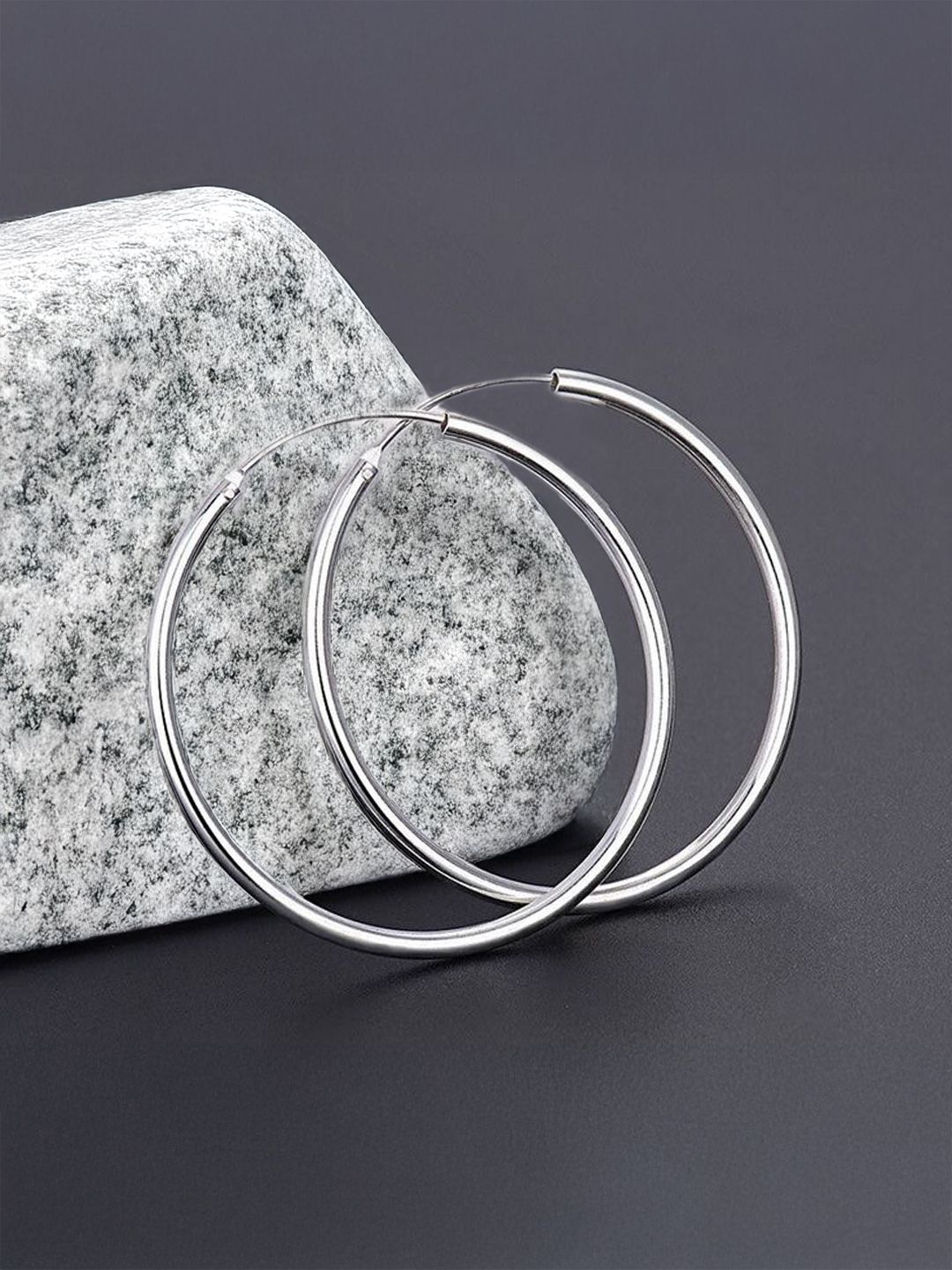 

Accessorize Silver-Plated Circular Hoop Earrings