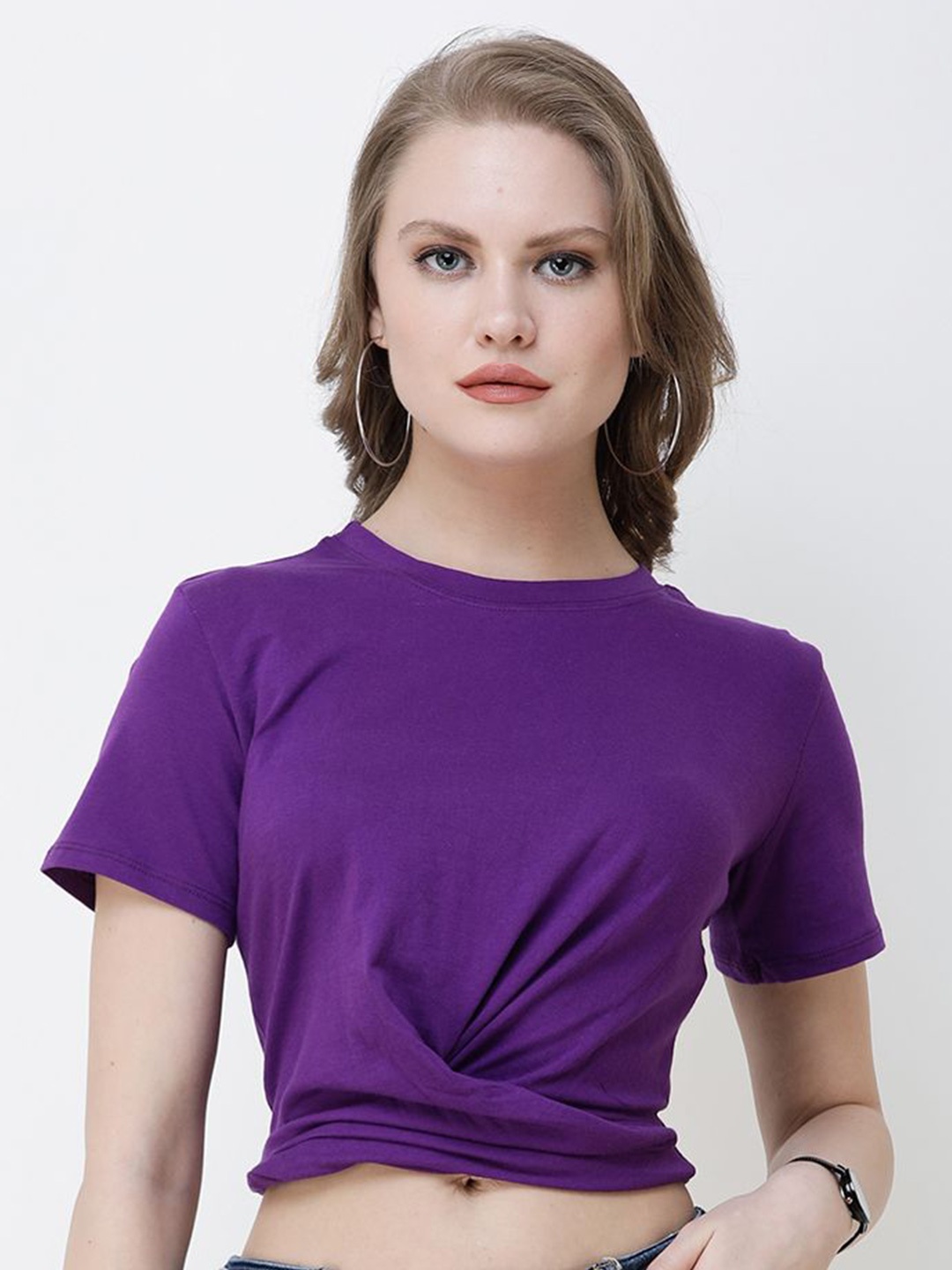 

SCORPIUS Crop Top, Purple