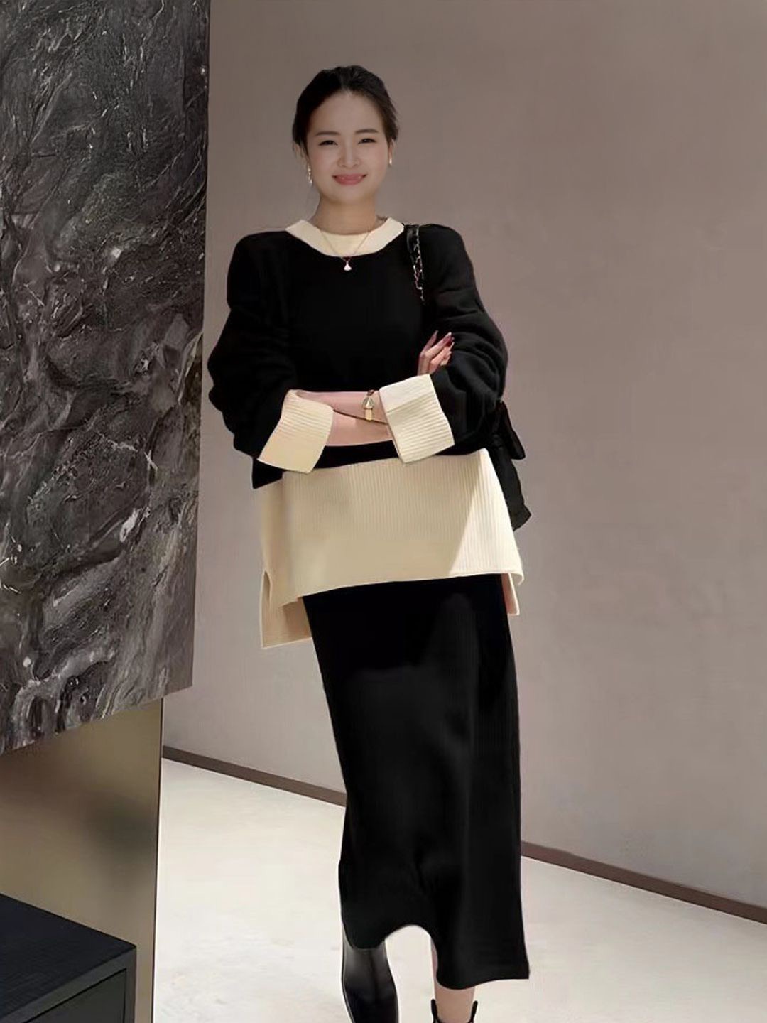 

StyleCast A-Line Dress, Black