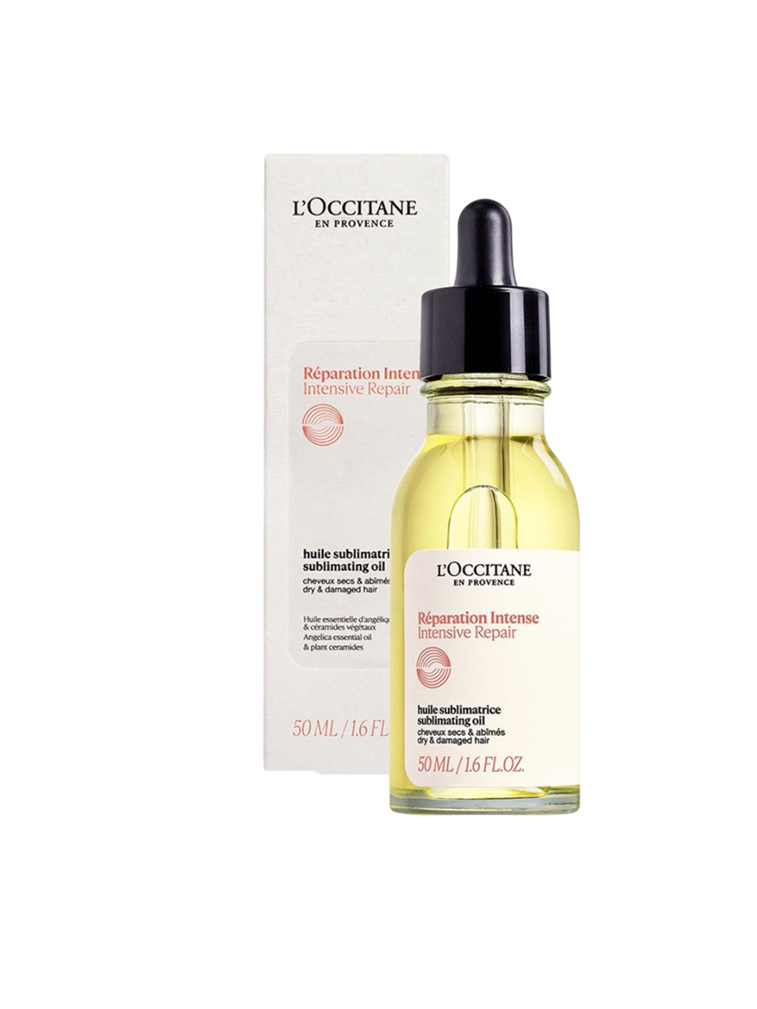 

LOccitane en Provence Intensive Repair Infused Oil With Sweet Almond Oil - 50 ml, Transparent