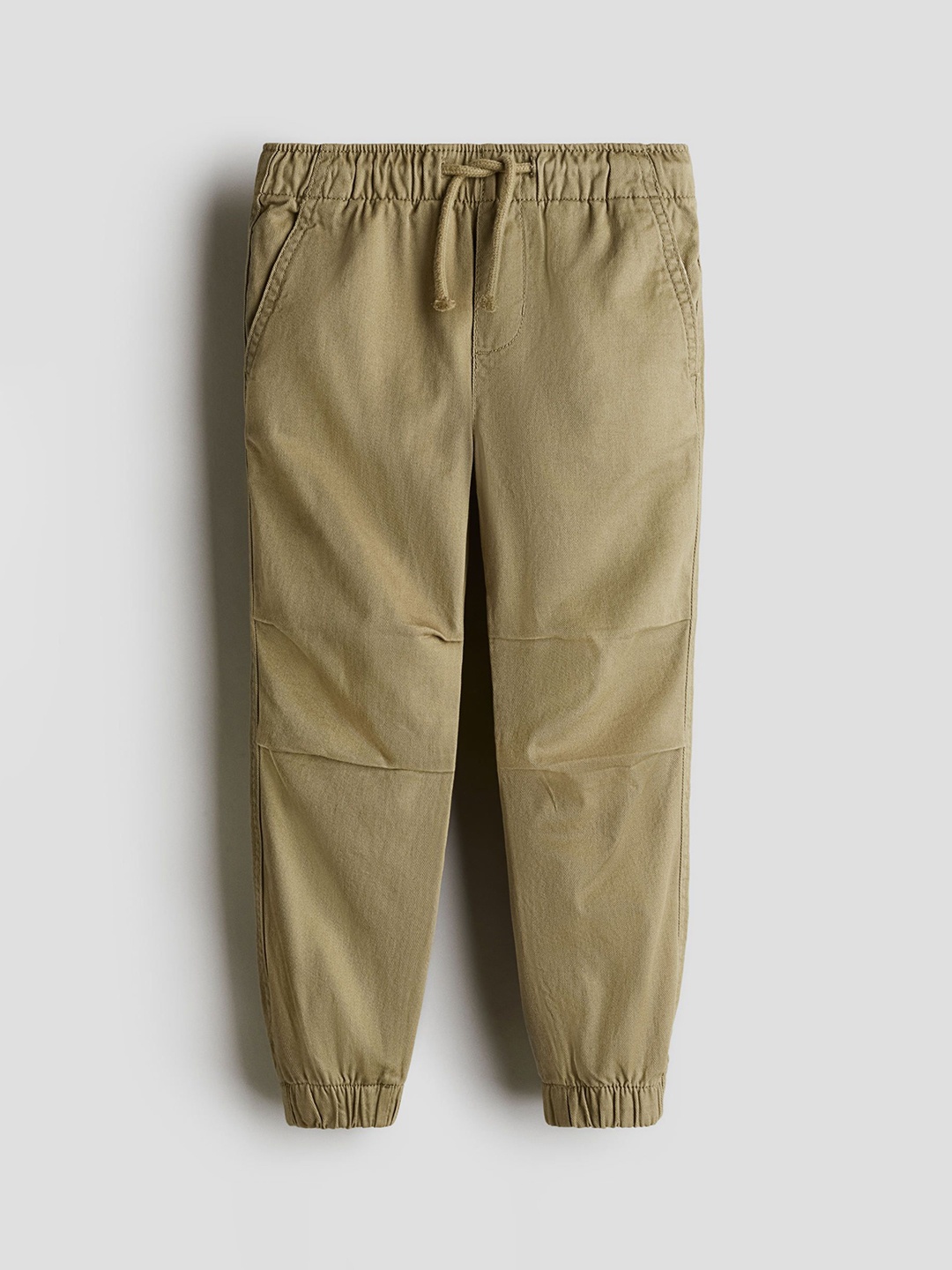 

H&M Boys Twill Joggers, Green