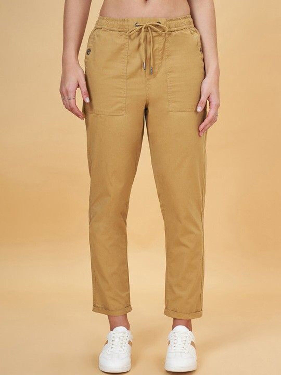 

StyleCast Women Regular Fit Trousers, Khaki