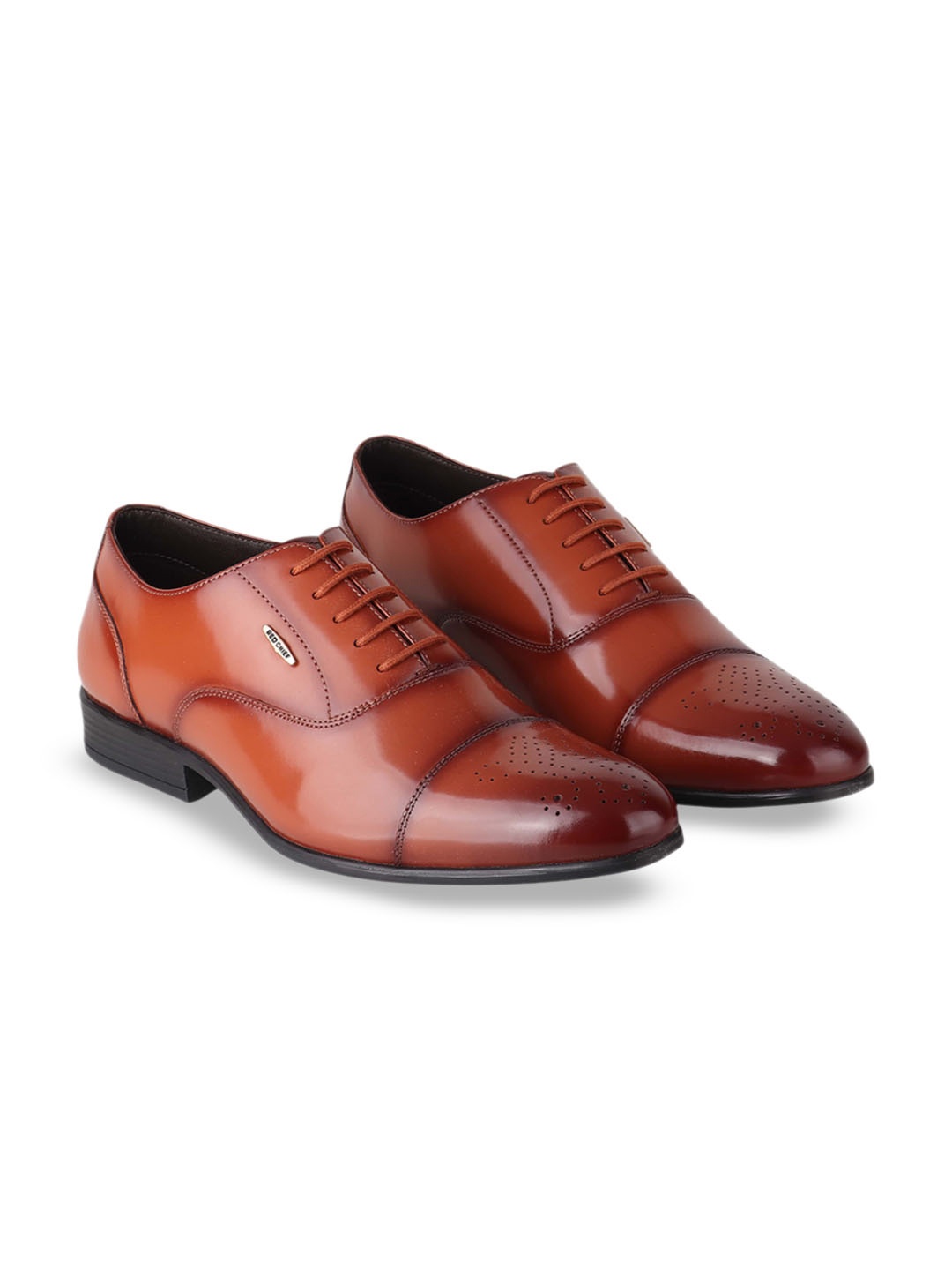 

Red Chief Men Leather Formal Brogues, Tan