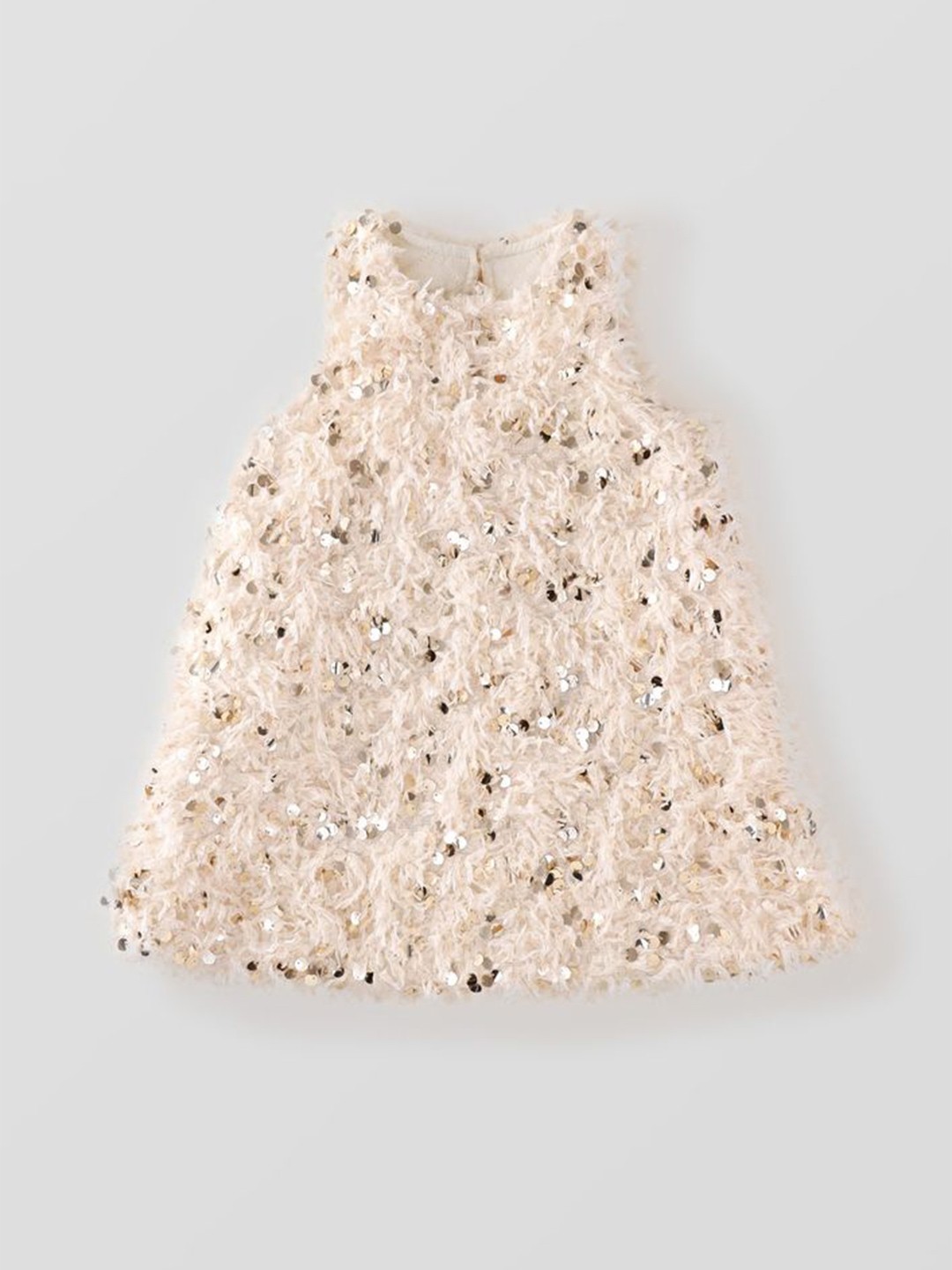 

LULU & SKY Animal Print A-Line Dress, Beige