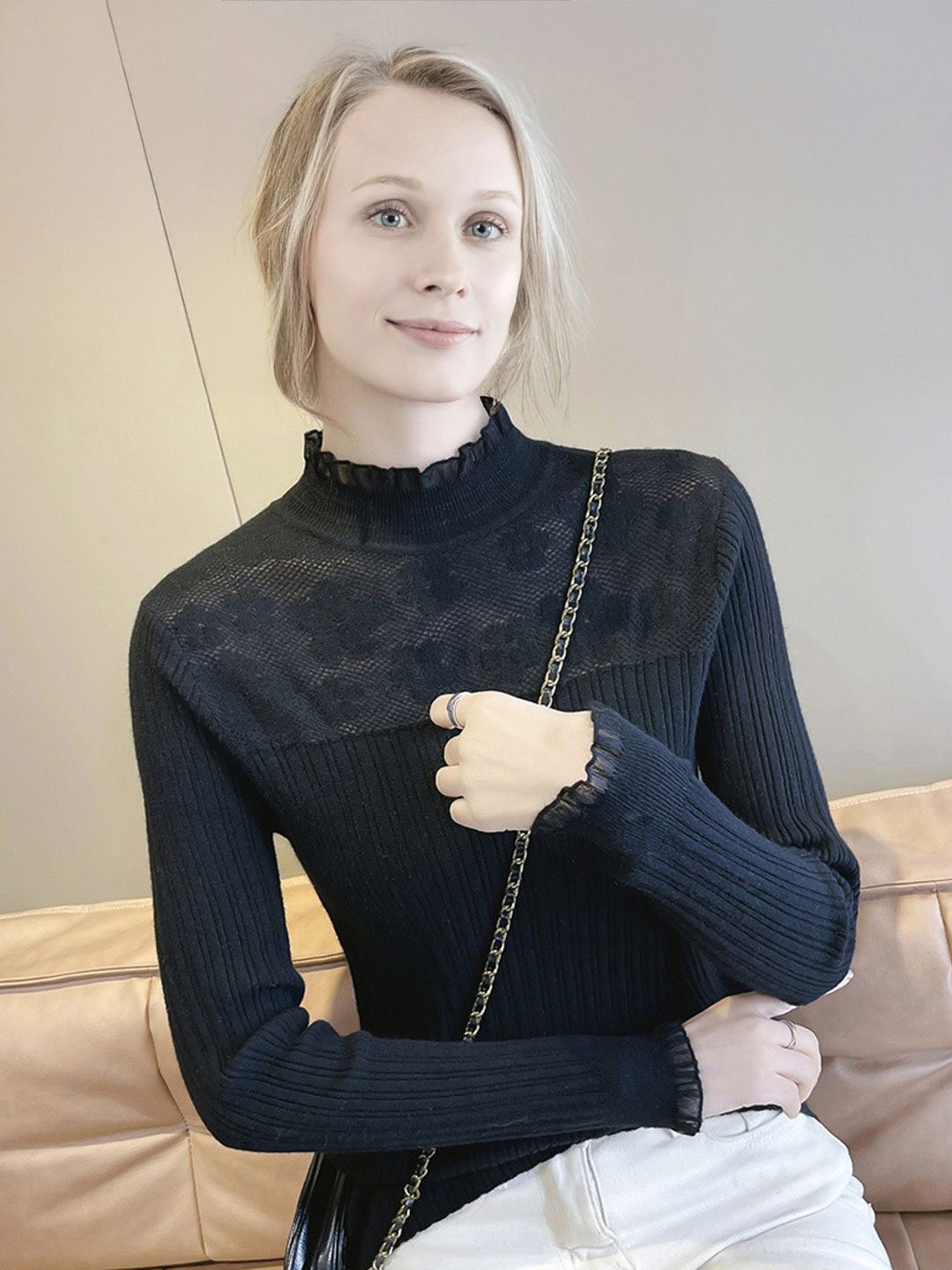 

StyleCast Sweater, Black