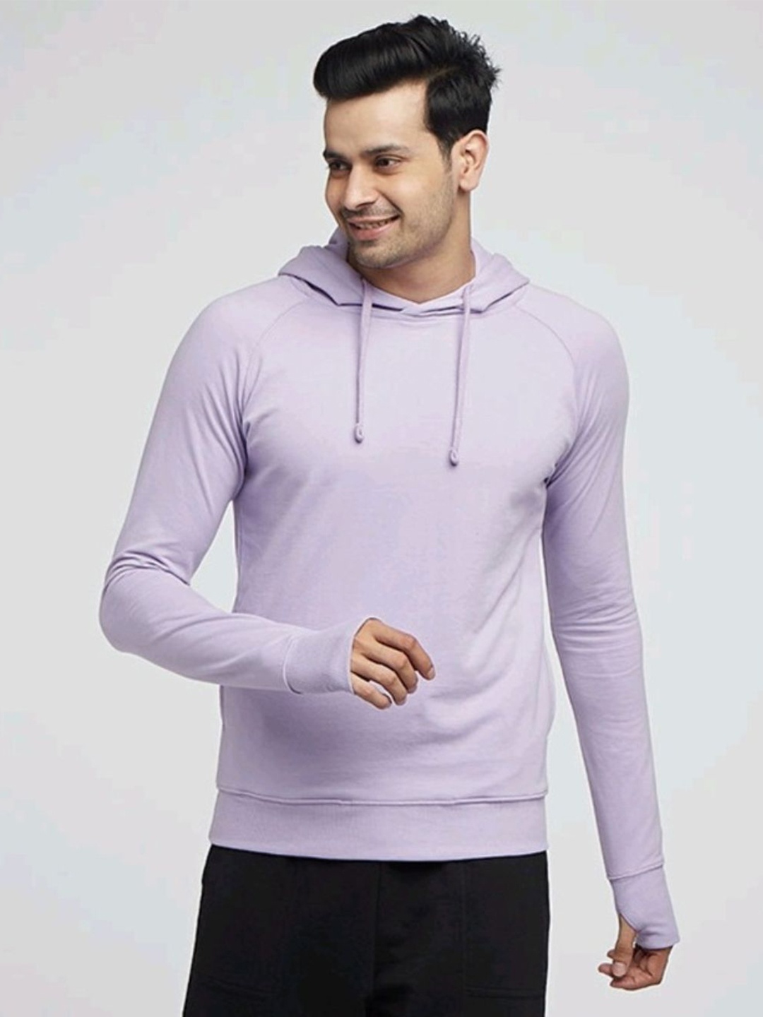 

Kosha Men Hooded Sweatshirt, Lavender