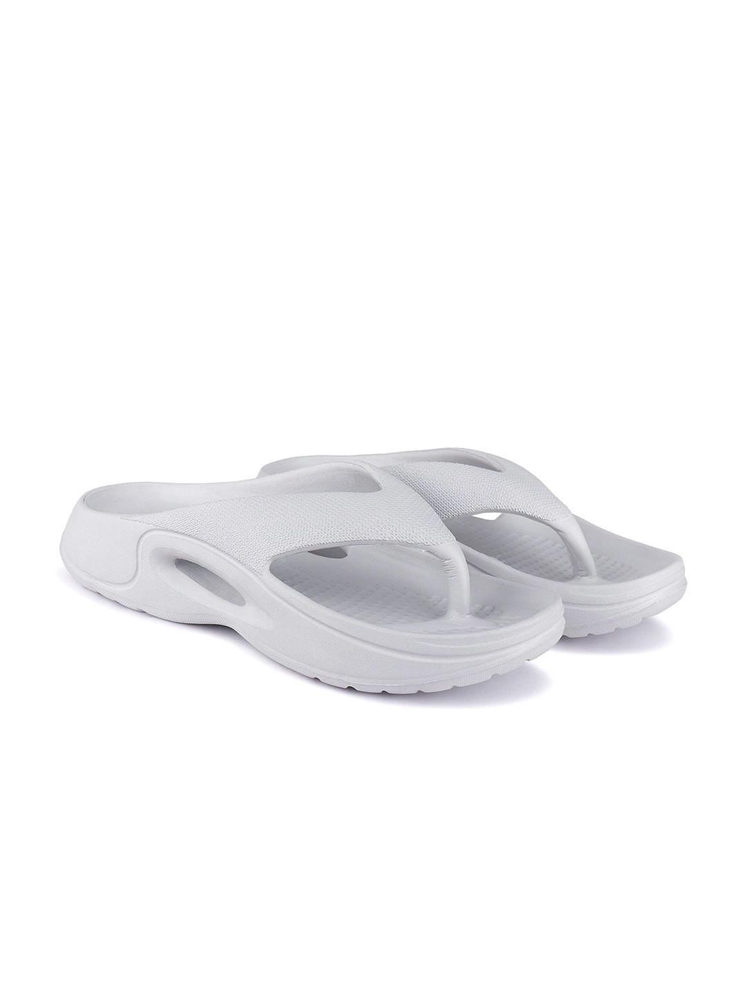

BERSACHE Men Open Toe Flats, Grey