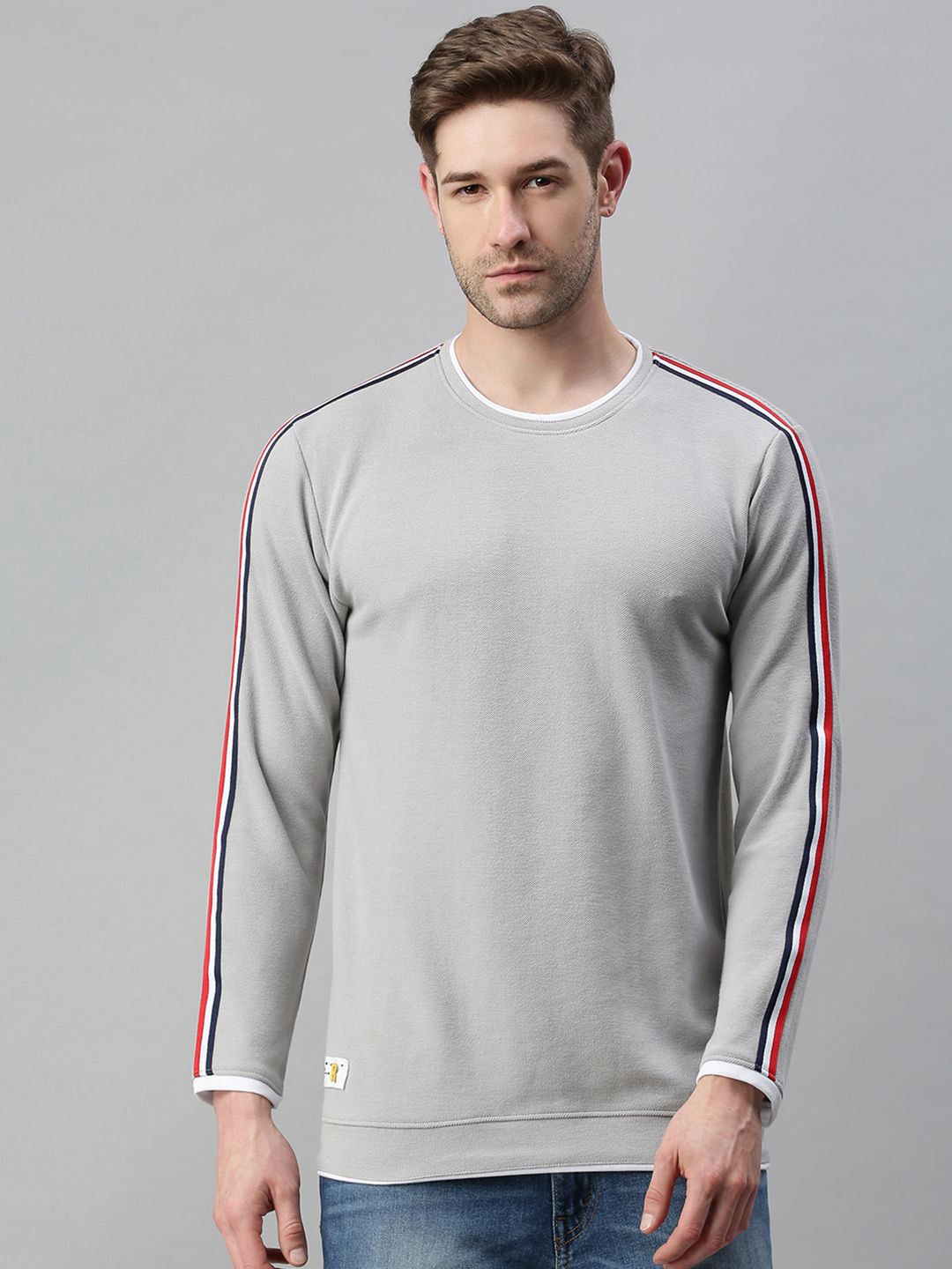 

SHOWOFF Men Sweatshirt, Grey